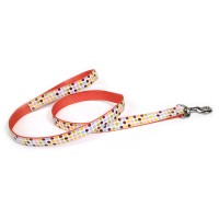 Coastal Pet Attire Ribbon поводок для собак, 2,5смХ1,8м , точка.